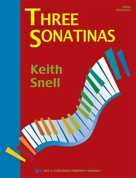 Three Sonatinas - Piano - Snell