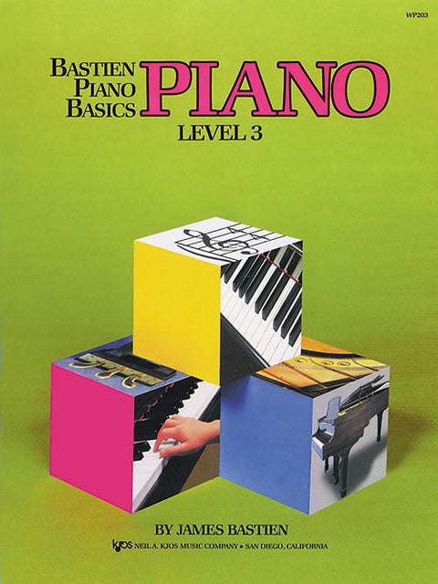 Bastien Piano Basics - Level 3