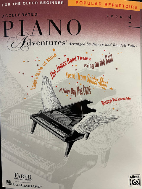 Faber - Accelerated Piano Adventures - For The Older Beginner - Book 2