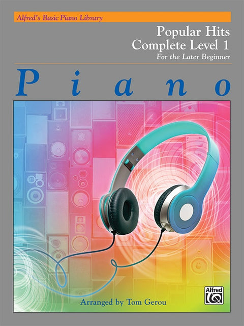 Alfred's Basis Piano Library - Complete Level 1- For the Later Beginner