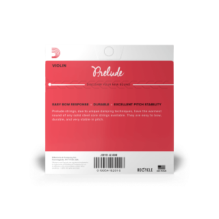 Prelude Violin String Set - Medium Tension - J810 4/4M