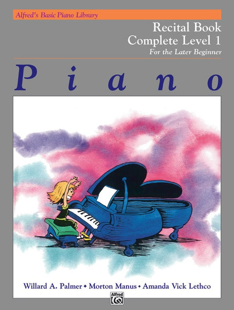 Alfred's Basis Piano Library - Complete Level 1- For the Later Beginner