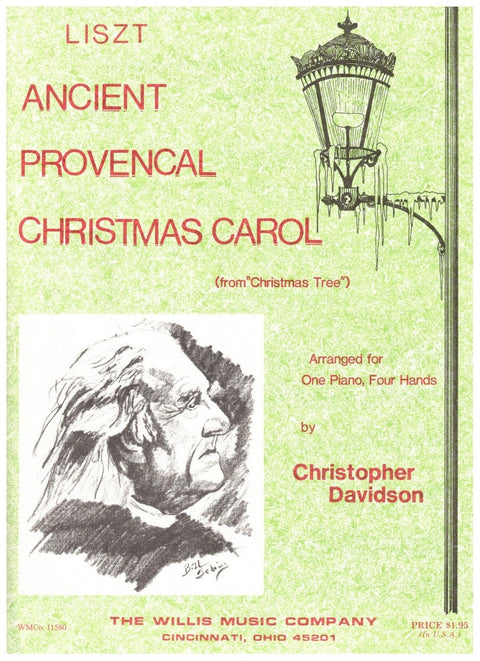 Ancient Provencal Christmas Carol  - Franz Liszt - Piano Duet