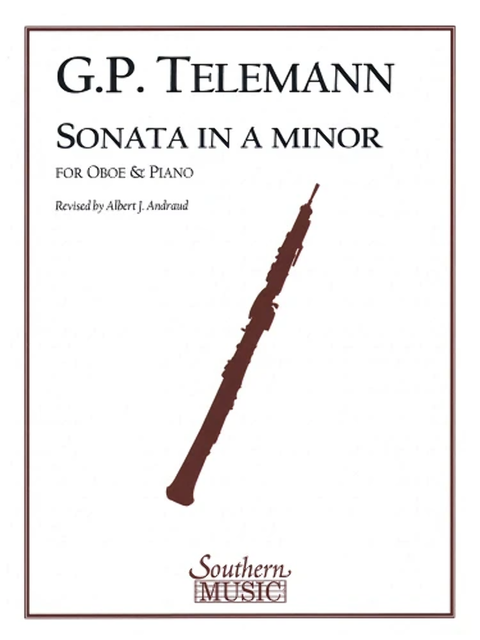 Sonata in A Minor for Oboe - Telemann/Andraud
