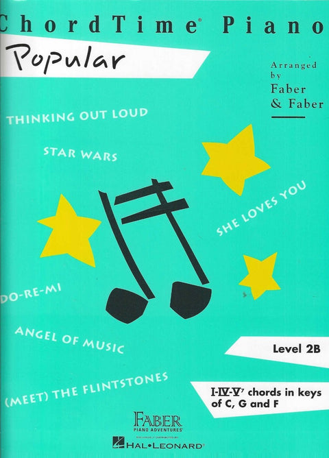 ChordTime Piano Popular - Faber & Faber - H & H Music