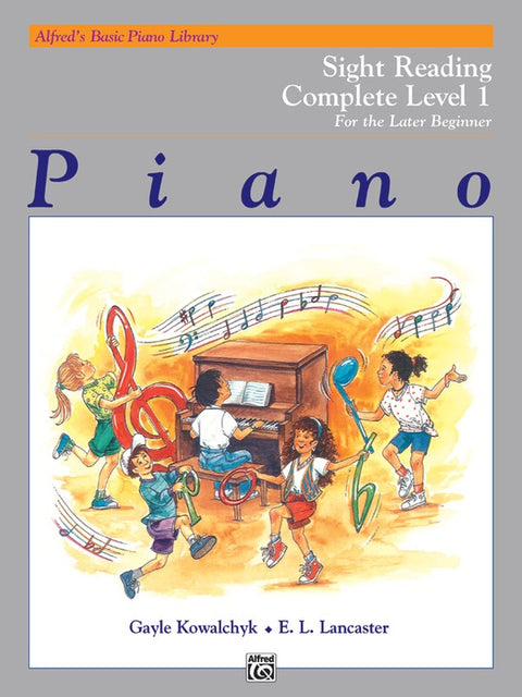 Alfred's Basis Piano Library - Complete Level 1- For the Later Beginner