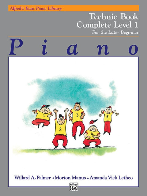 Alfred's Basis Piano Library - Complete Level 1- For the Later Beginner