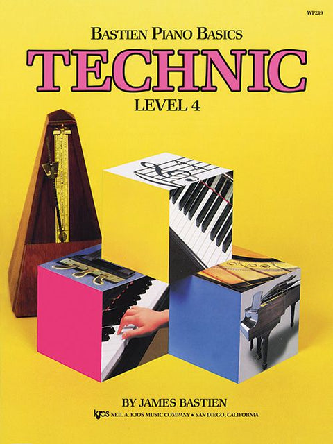 Bastien Piano Basics - Level 4