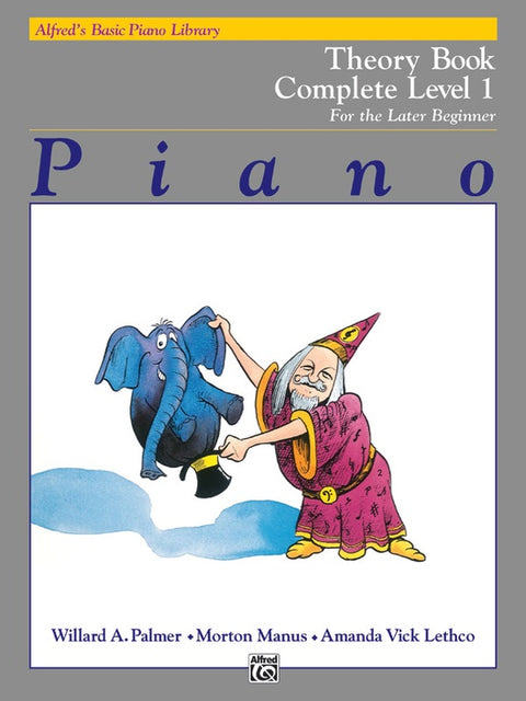 Alfred's Basis Piano Library - Complete Level 1- For the Later Beginner