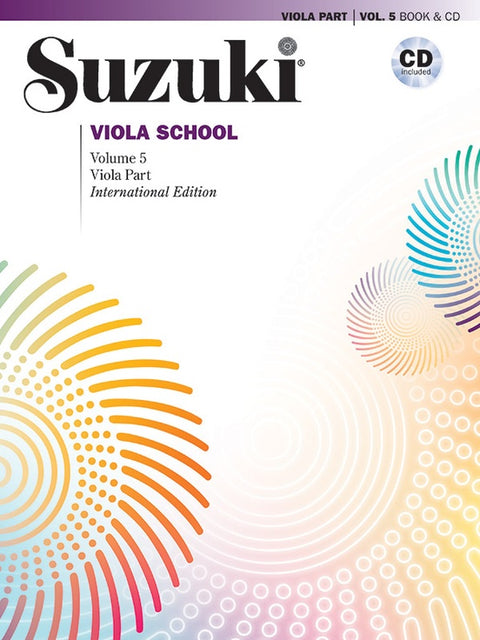 Suzuki Viola School - Volumes 1-9 - Book and CD