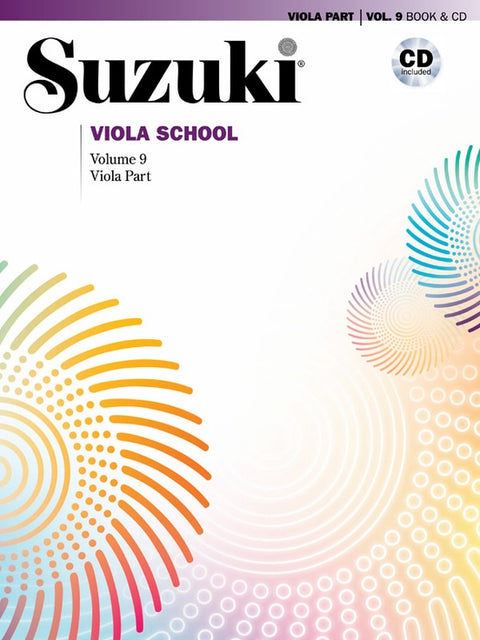 Suzuki Viola School - Volumes 1-9 - Book and CD