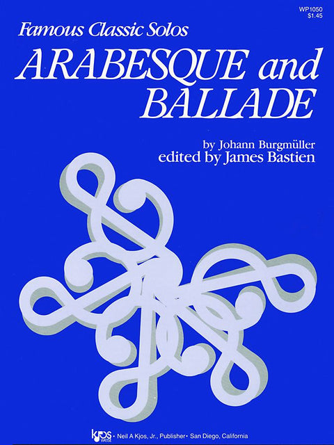 Arabesque and Ballade - Piano - Burgmuller/Bastien