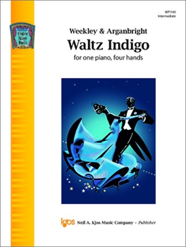 Waltz Indigo - Piano Duet - Weekley/Arganbright