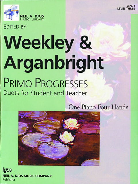 Primo Progresses: Duets for Student and Teacher - Piano - Weekley/Arganbright