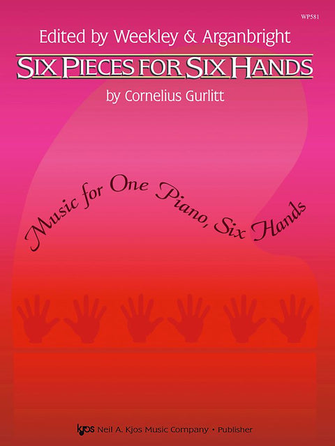 Six Pieces for Six Hands - Gurlitt