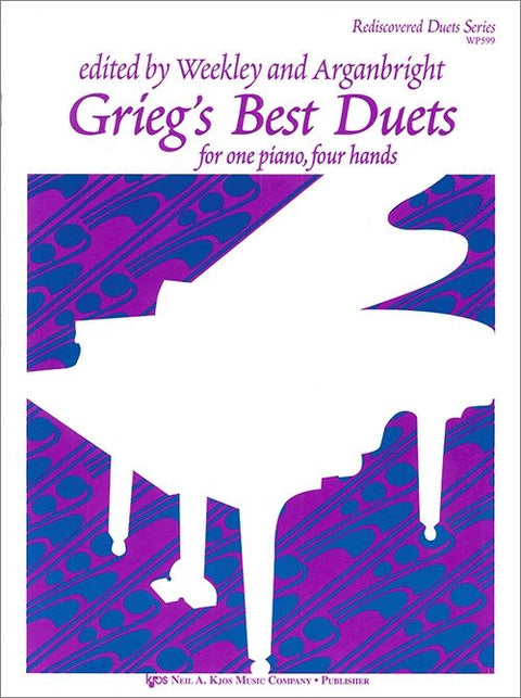 Grieg's Best Duets - Piano - Weekley/Arganbright