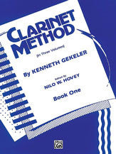 Clarinet Method - Book One - Gekeler - Edited by Hovey - H & H Music