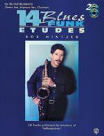 14 Blues & Funk Etudes - Tenor Sax/Soprano Sax/Clarinet - With 2 CDs - Mintzer - H & H Music