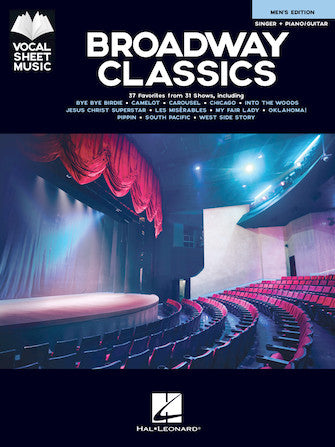 Broadway Classics - Men's Edition - Singer + Piano/Guitar