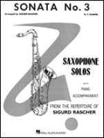 Sonata No. 3 - Alto Saxophone - Handel/Rascher