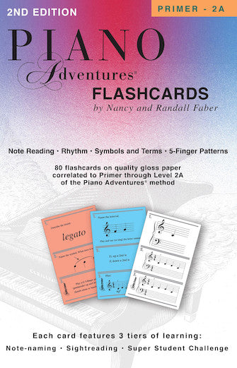 PIANO ADVENTURES FLASHCARDS IN-A-BOX