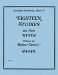 Eighteen Studies for Flute, Opus 41 - Joachim Anderson - Edited: Cavally - H & H Music