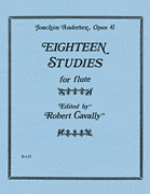 Eighteen Studies for Flute, Opus 41 - Joachim Anderson - Edited: Cavally - H & H Music