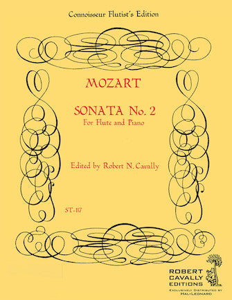 Sonata No. 2 for Flute and Piano, K. 379 - Mozart/Cavally*