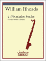 21 Foundation Studies - For Alto and Bass Clarinet - Compiled and Edited by Rhoads - H & H Music