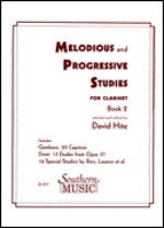 Melodious & Progressive Studies - Book 2 - Hite - For Clarinet - H & H Music