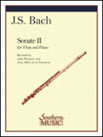 Sonate II for Flute and Piano - J. S. Bach/Revised by Wummer