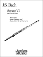 Sonate VI for Flute and Piano - J. S. Bach/Revised Wummer