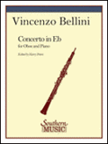 Concerto in Eb for Oboe and Piano - Bellini/Peters - H & H Music