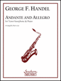 Andante and Allegro - Handel/Arranged by Gee - H & H Music