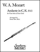 Andante in C - Solo Flute and Flute Choir - Mozart/Meir*