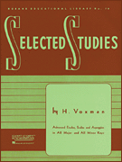 Rubank Educational Library No. 106 - Selected Studies for Saxophone - Voxman