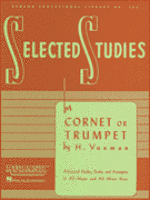 Rubank Educational Library No. 108 - Selected Studies for Cornet or Trumpet - Voxman