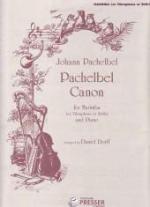 Pachelbel Canon for Marimba (or Vibraphone or Bells) and Piano - Pachelbel/Arranged by Dorff