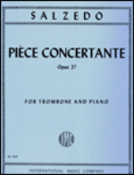 Piece Concertante Opus 27 for Trombone and Piano - Salzedo