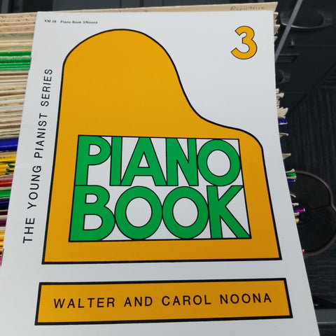 Piano Book by Walter and Carol Noona