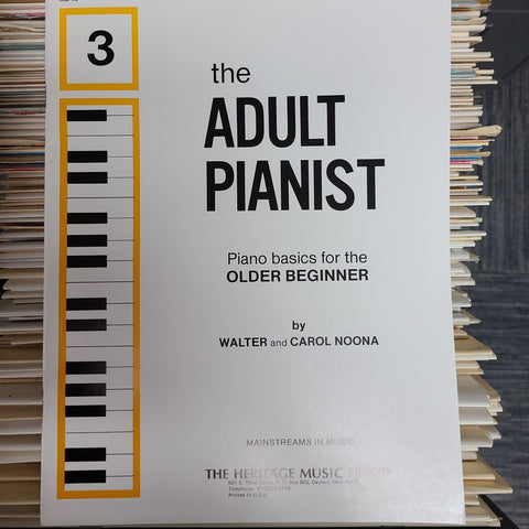 The Adult Reader/Pianist by Walter and Carol Noona