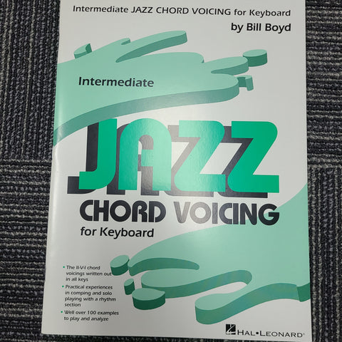 Intermediate Jazz Chord Voicing for Keyboard - Boyd - HL00290204