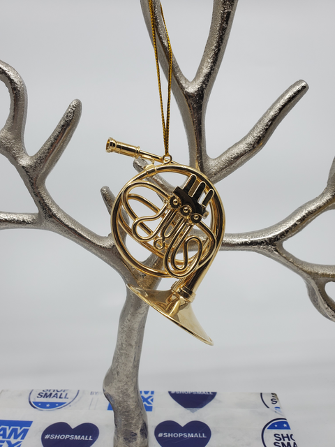 French Horn Ornament