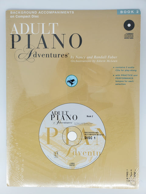 Faber - Adult Piano Adventures - All-In-One Piano Course - 2 CD