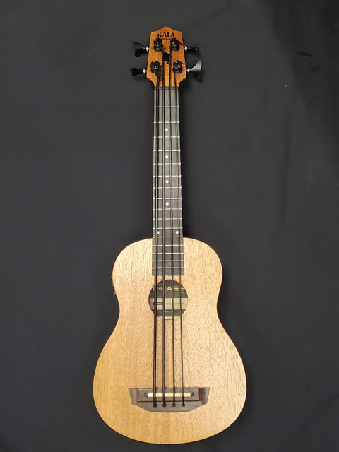 Kala UBASS - Satin Mahogany Bass Ukulele - UBASS-NOMAD-FS