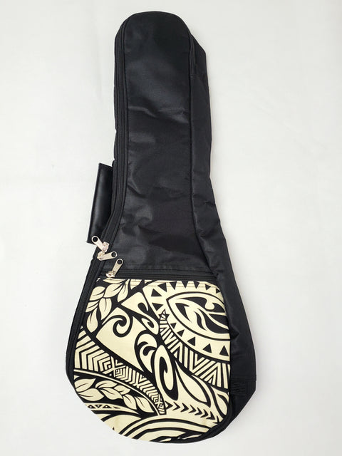 Kala Ukulele Bag - Cream Pattern Padded - Concert - UB-CR-C