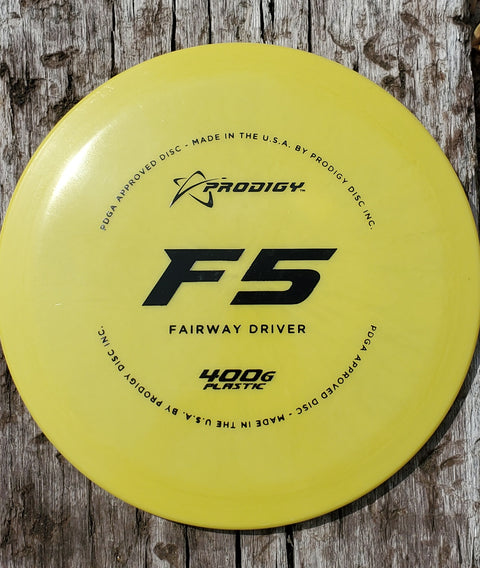 Prodigy - F5 - Fairway Driver - 400 Plastic