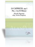 24 Caprices, Op. 1, No. 2 in B Minor - Paganini/Transcribed by Daughtrey