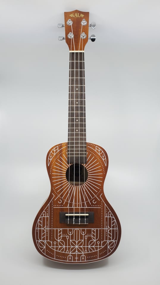 Kala Mandy Harvey Signature Series Concert Ukulele KAMANDYC