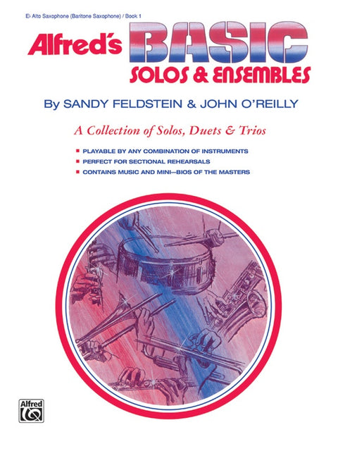 Alfred's Basic Solos & Ensembles - Book 1 - A. Sax - Feldstein/O'Reilly*